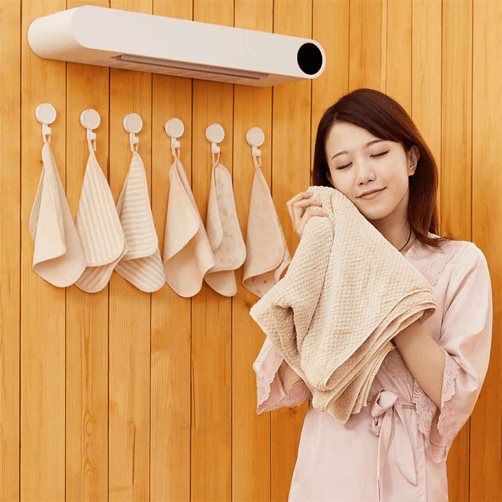 Happy Life YSHR03 UV Germicidal 50 Deg.C Hot Air Disinfection Bathroom Towel Dryer Smart Drying Sterilizing Machine From