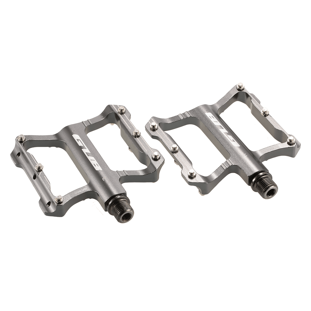 GUB GC-008 Aluminum Antiskid Bike Pedals for MTB CNC DU 2 Sealed Bearing Flat Platform - MRSLM