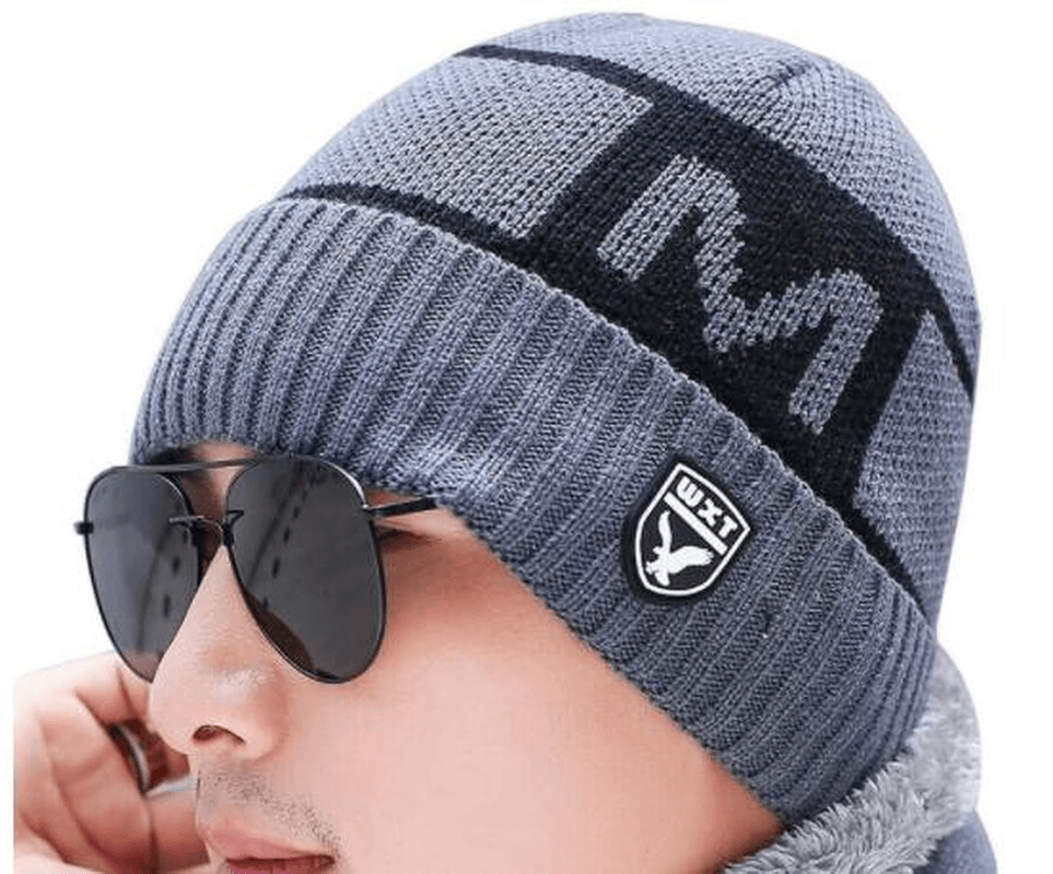 Fashion Simple Men'S Wool Knitted Hat