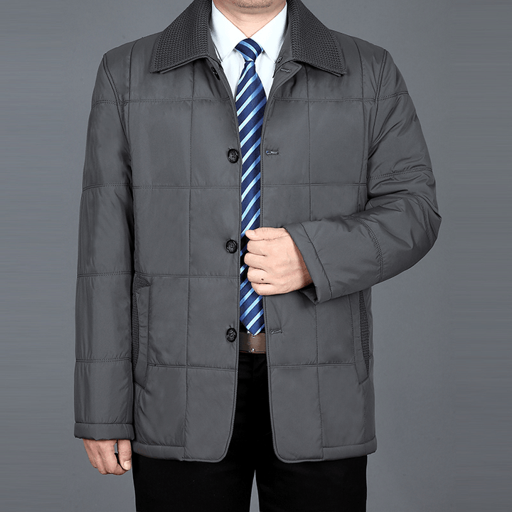 Fashionable Men'S Simple Thin Cotton Jacket