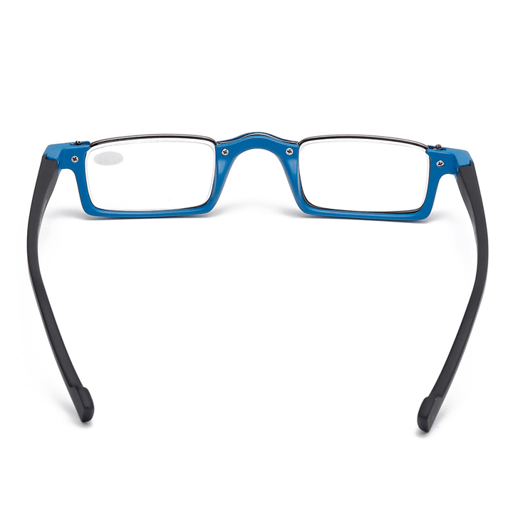 Unisex TR90 Frame HD Reading Glasses Bendable Square Glasses