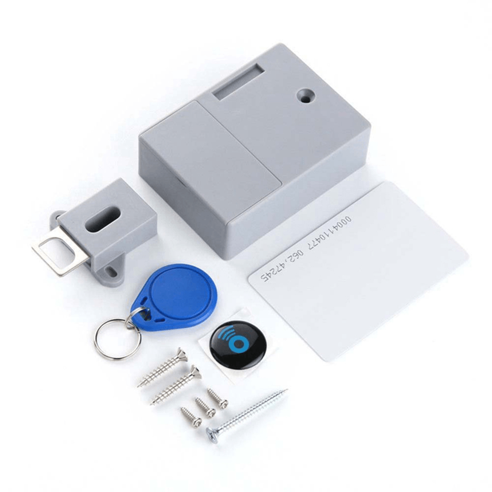 Electronic DIY Hidden RFID Card IC Card Intelligent Sensor Cabinet Lock Wardrobe Shoe Drawer Door Lock