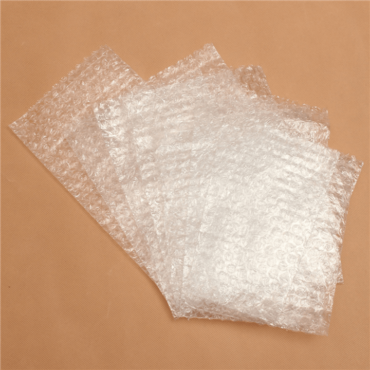 20Pcs Clear Shakeproof Recyclable Small Packing Pouches Poly Bubble Wrap Bags