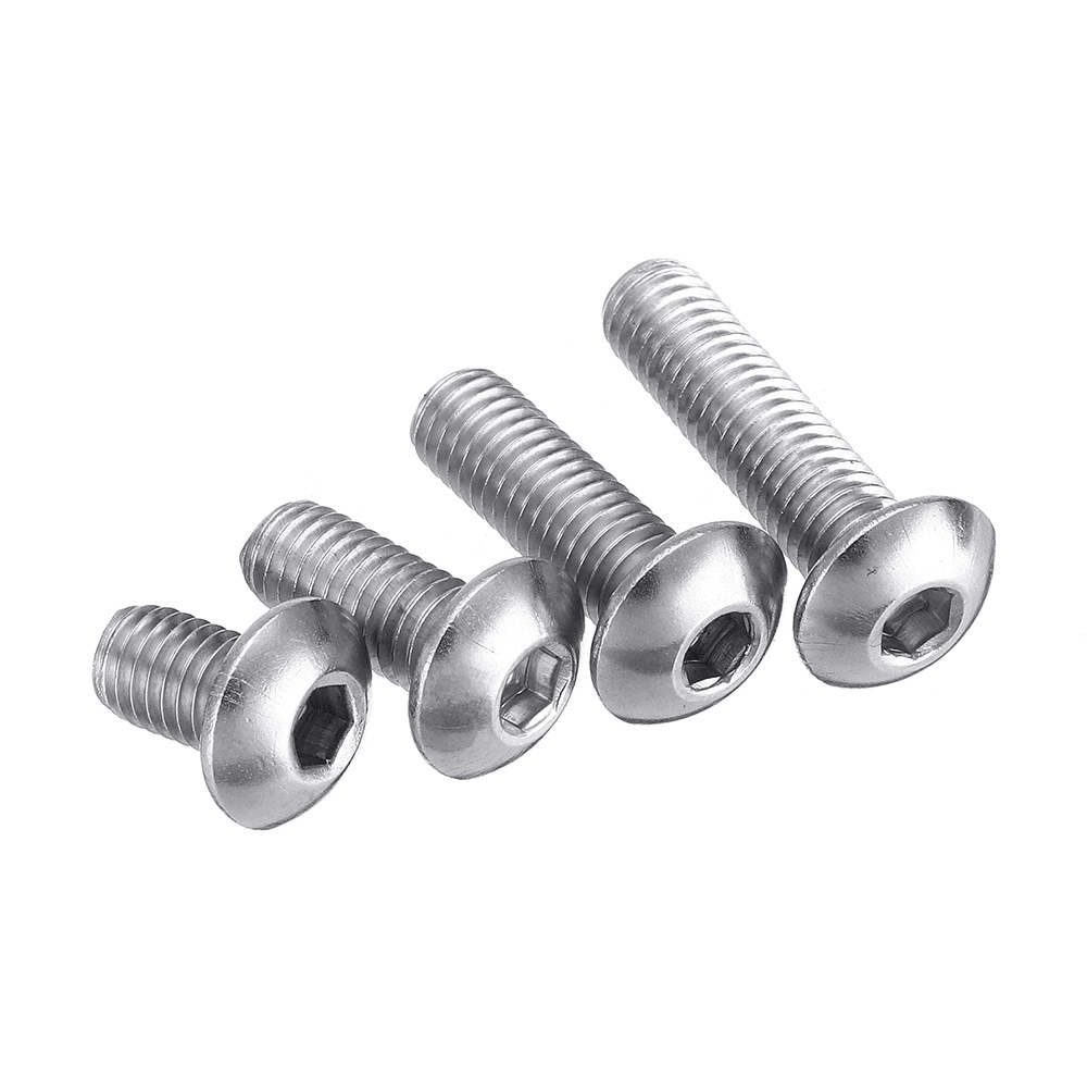 Suleve MXSH9 1220Pcs Stainless Steel Hex Socket Pan Head Screws Bolt Nuts Washers Assortment Kit M2 M3 M4 M5