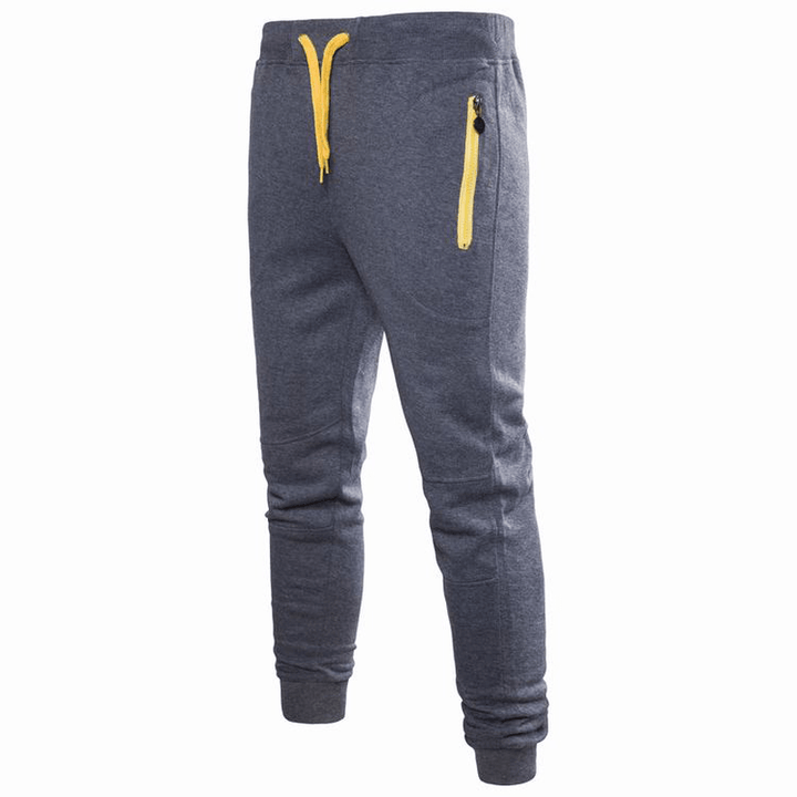 Men'S Outdoor Cotton Drawstring Casual Pencil Pants