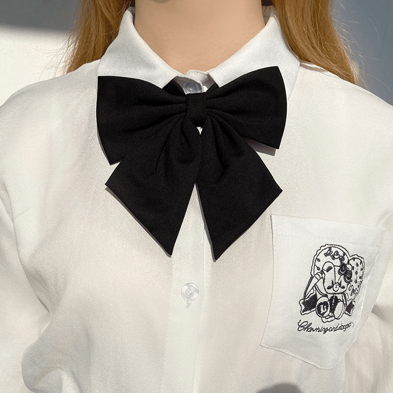 Department Female Student Sailors Wear Uniform Collegiate Bow