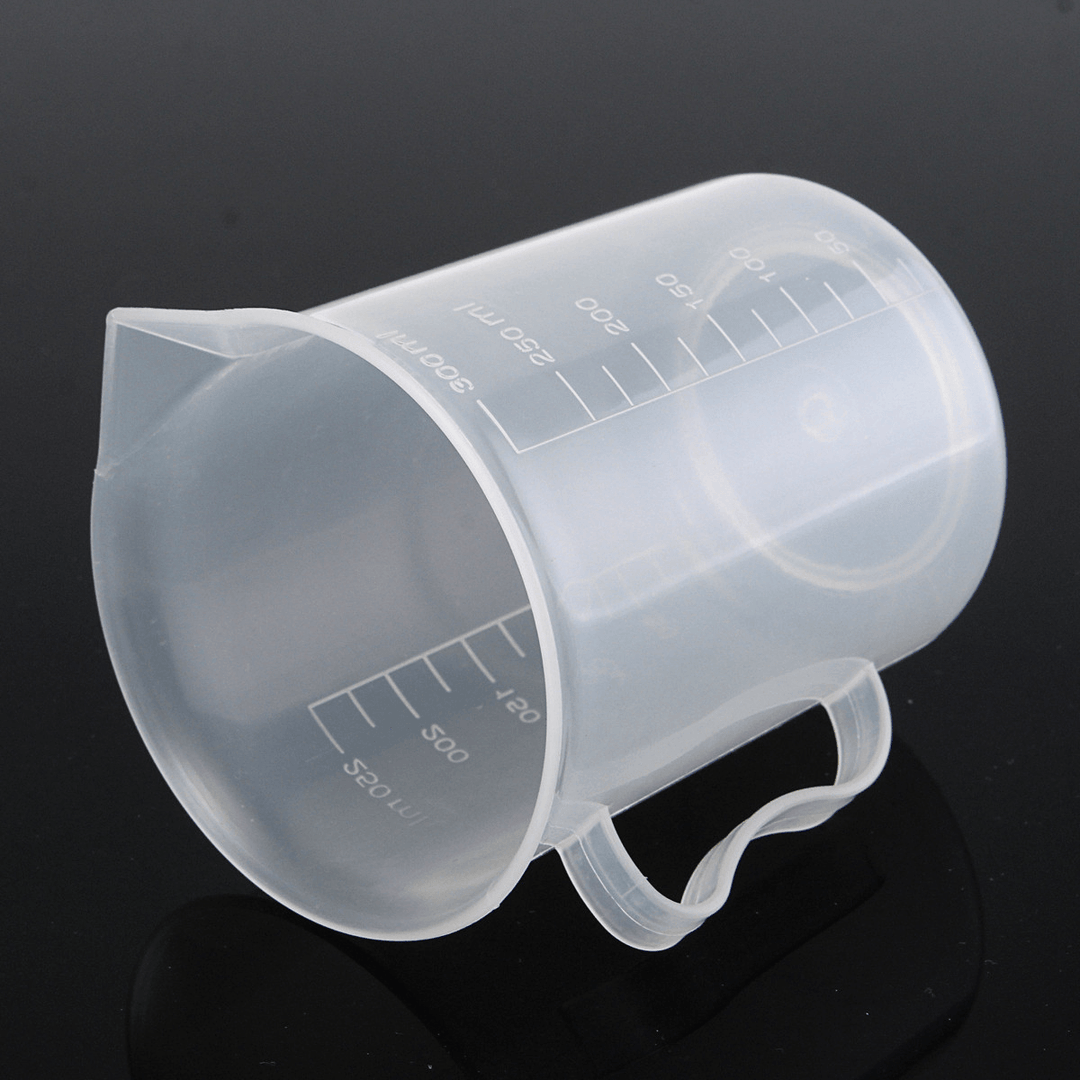 250Ml Plastic Measuring Cup Clear Double Graduated Cylindrical Measuring Jug