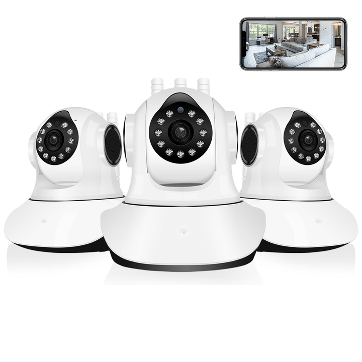 Jooan C6C HD 1080P WIFI IP Camera 11 LED PT 360¬∞ Built-In Antenna IP Camera Moving Detection Two-Way Audio Baby Monitors