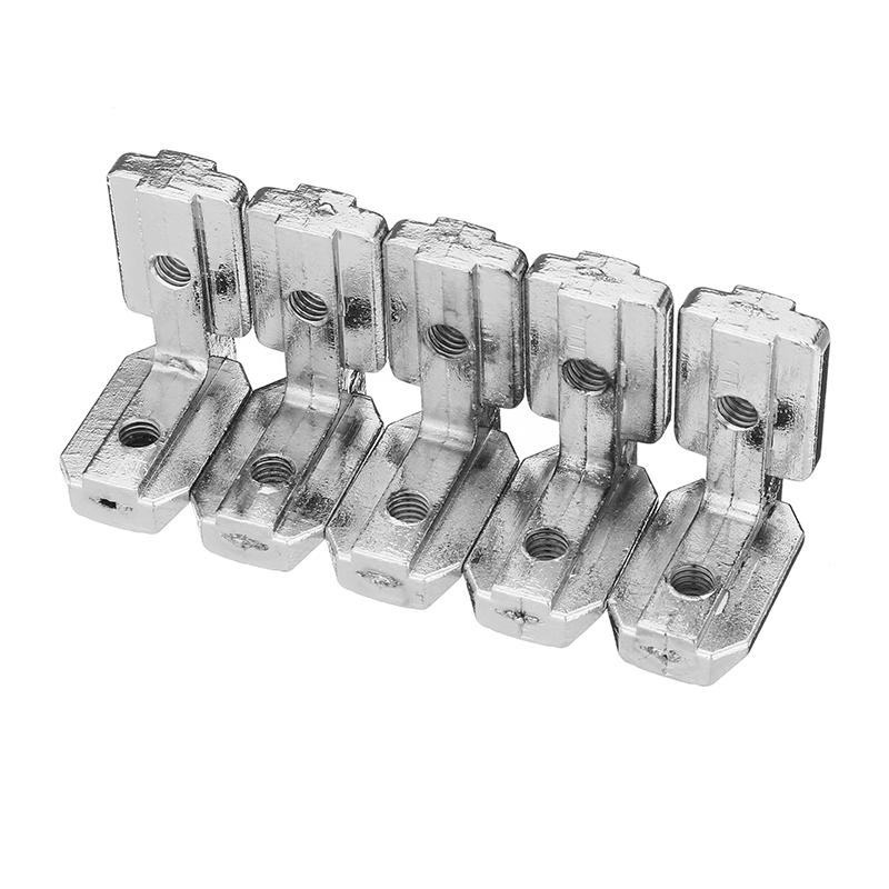 Suleve‚Ñ¢ LJ40 5Pcs T Slot L Shape inside Corner Connector Joint Bracket for 4040 Series Aluminum Profile