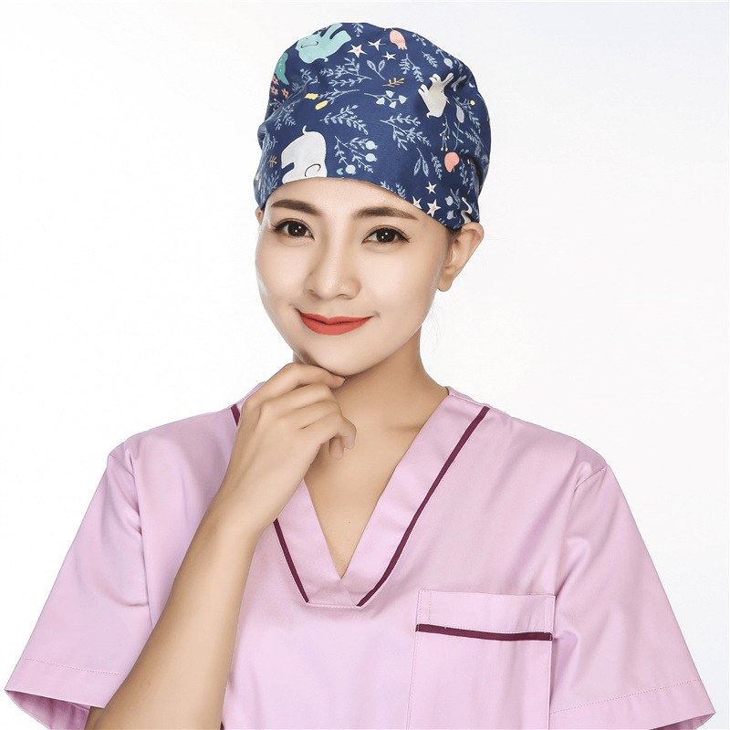 Scrub Caps Surgical Cap Cotton Chemotherapy Thin Turban