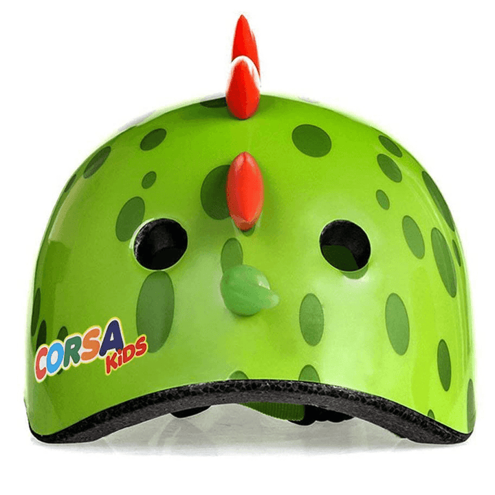 CORSA Kids Cartoon Bicycle Helmet Children Sport Roller Skating Riding Balance Car Helmet Head Protective Gears