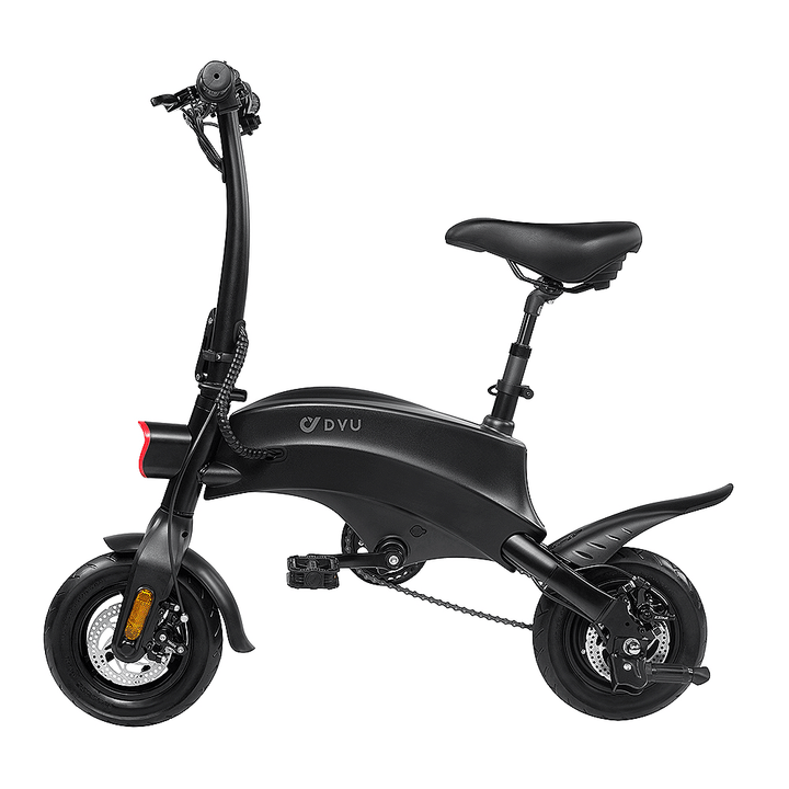 DYU S2 350W 10Ah 36V 10In Folding Moped Bicycle 25Km/H Top Speed 40Km Max Mileage Electric Bike City E Bike