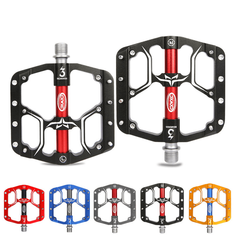 CXWXC V15 Bike Pedals 3 Sealed Bearings Anti-Slip Ultralight Mountain Bicycle Wide Platform Pedals