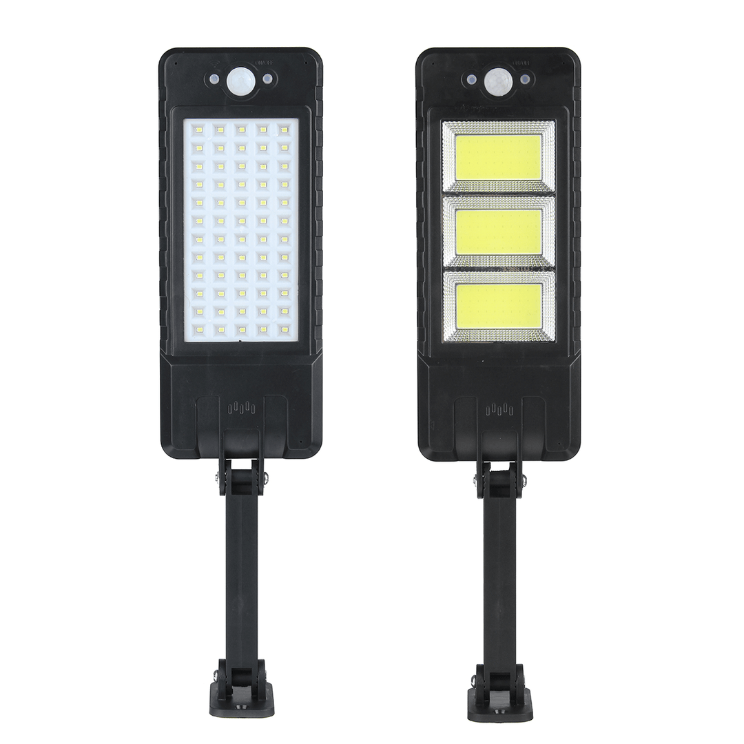 120COB/60LED Solar Flood Light 3 Modes Induction Spotlight Waterproof Camping Light with Remote Control