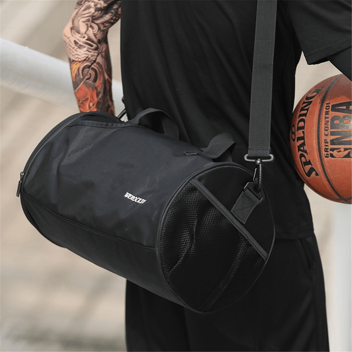 Outdoor Sport Gym Duffle Backpack Luggage Travel Fitness Shoulder Bag Shoes Basketball Storage Organizer