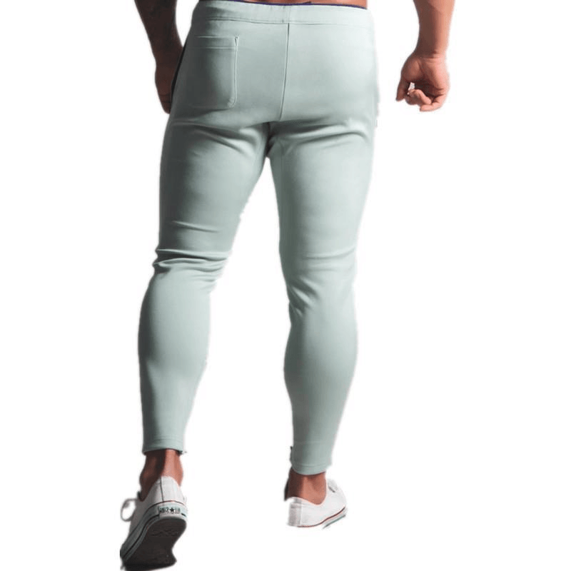 Slim-Fit Feet Sweatpants, Long Casual Fitness Pants