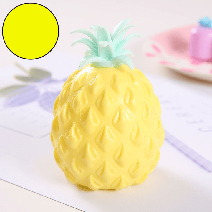 Decompression Vent Pineapple Squeeze Vent Ball Pinch Music Grape Ball Creative Toy Funny Decompression Gift