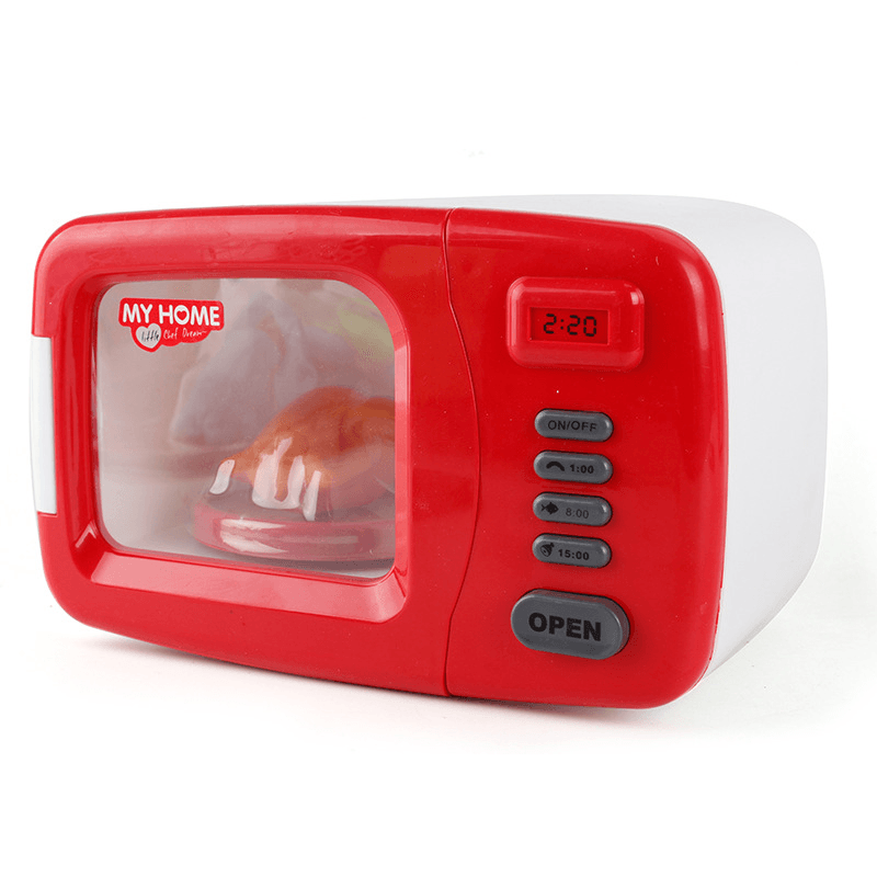 Children'S Simulation Microwave Pot, Kitchen Utensils, Small Appliances, Play House Toys