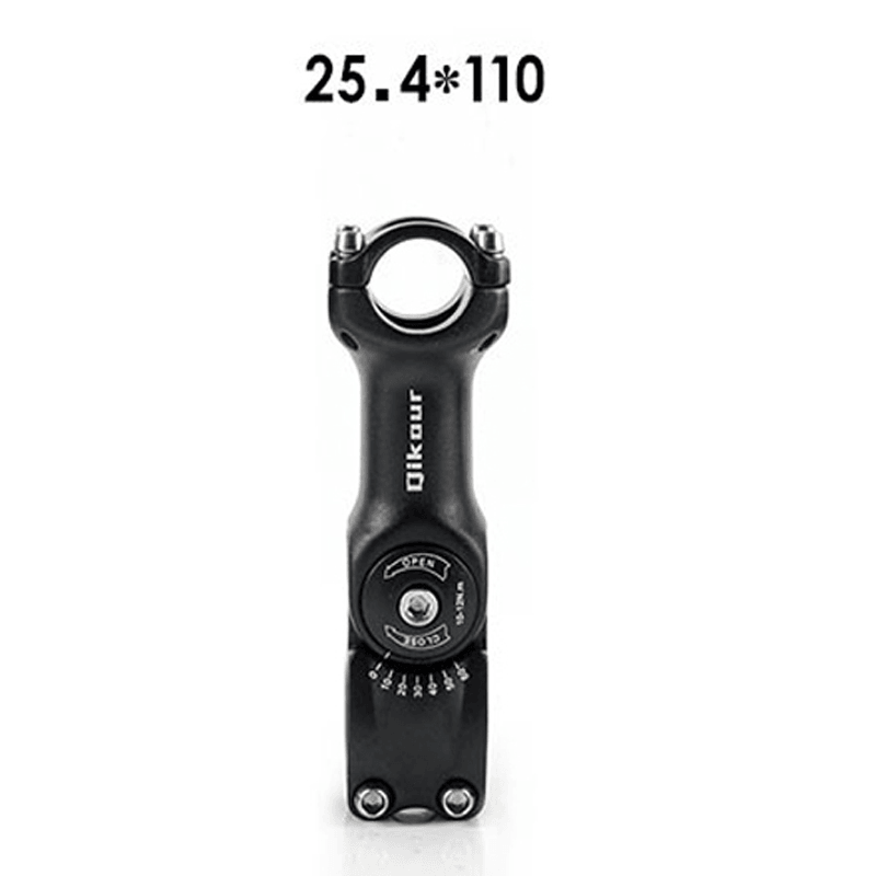 Qikour 25.4/31.8Mm 60¬∞ Adjustable Bike Stem Riser Road Mountain Bicycle Cycling Accessories - MRSLM