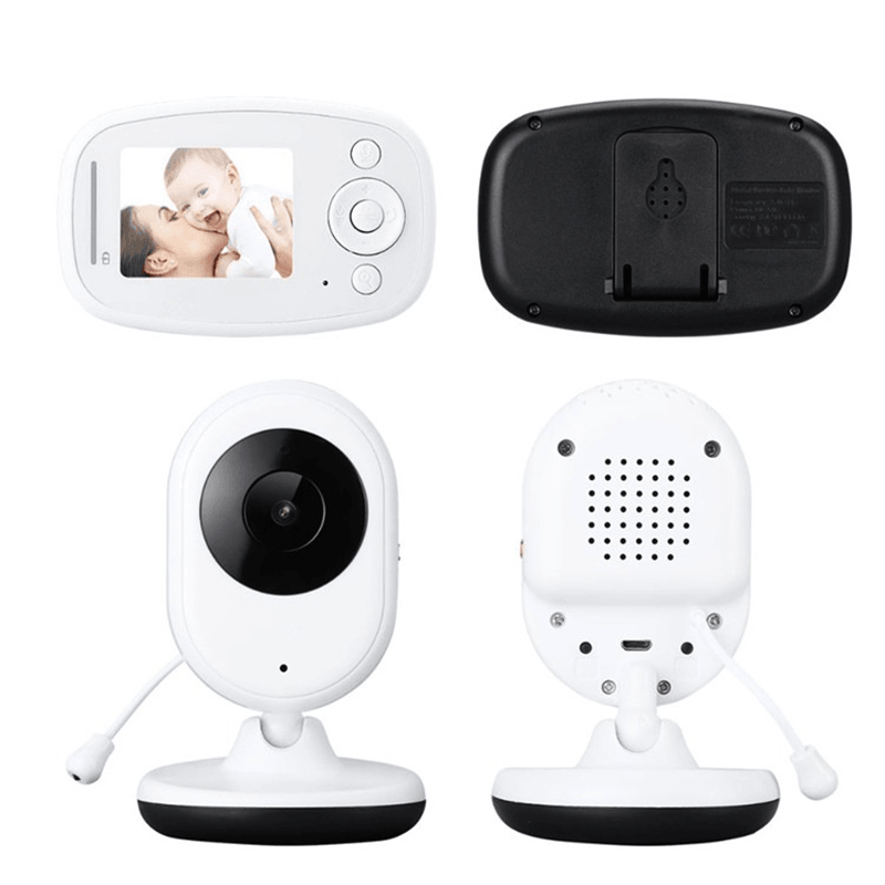 SP820 2.4 Inch Wireless Baby Monitor Security Camera Two-Way Audio IR Night Vision Camera with Temperature Monitoring