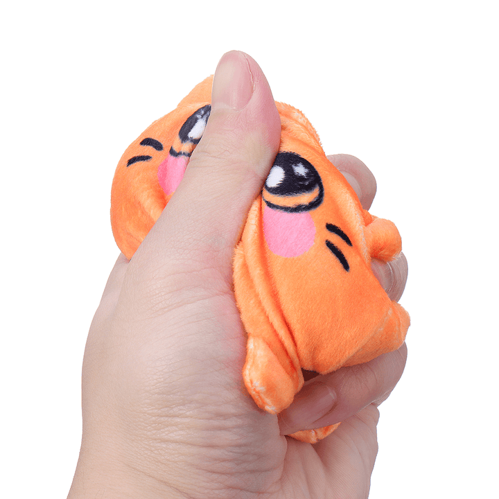 3.5" Squishamals Tiger Squishy Foamed Stuffed Squishimal Toy Slow Rising Plush Toy Pendant