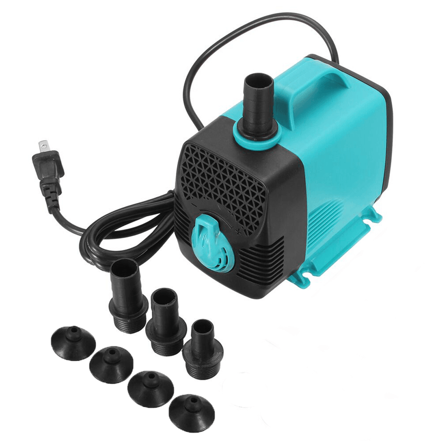 110V 50/60Hz Submersible Water Pump Aquarium Fish Tank Fountain Hydroponic - MRSLM