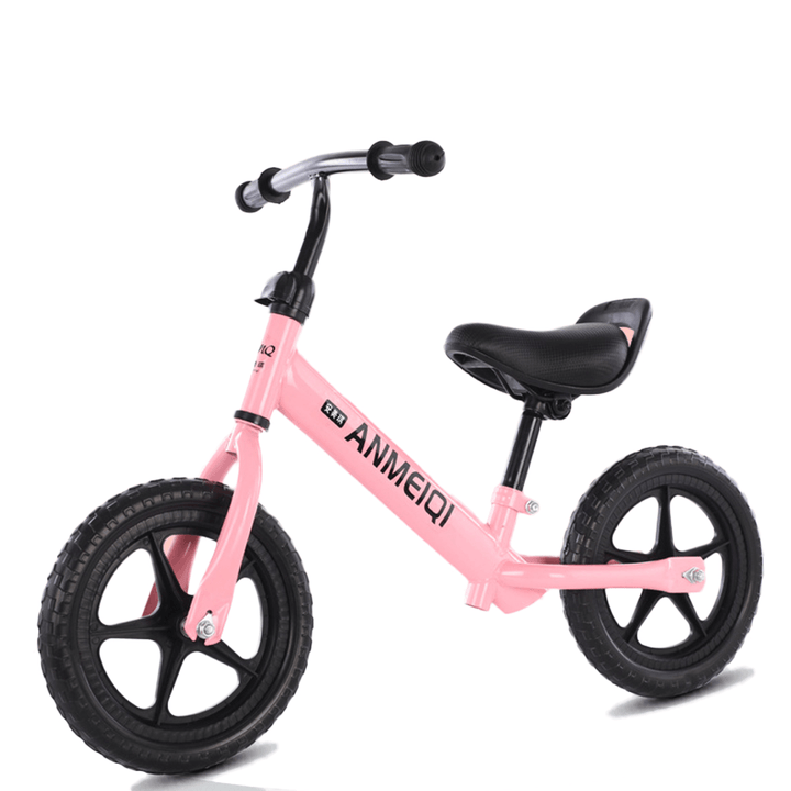 12 Inch 2 Wheel Kids No Pedal Balance Bike for Aged 1-6 Children Toddler Bicycle Balance Training Gifts BoysÔºÜGirls