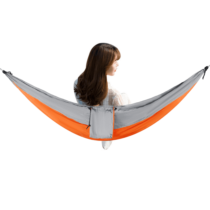 Ipree¬Æ Double Person Hammock Nylon Swing Hanging Bed Outdoor Camping Travel Max Load 300Kg