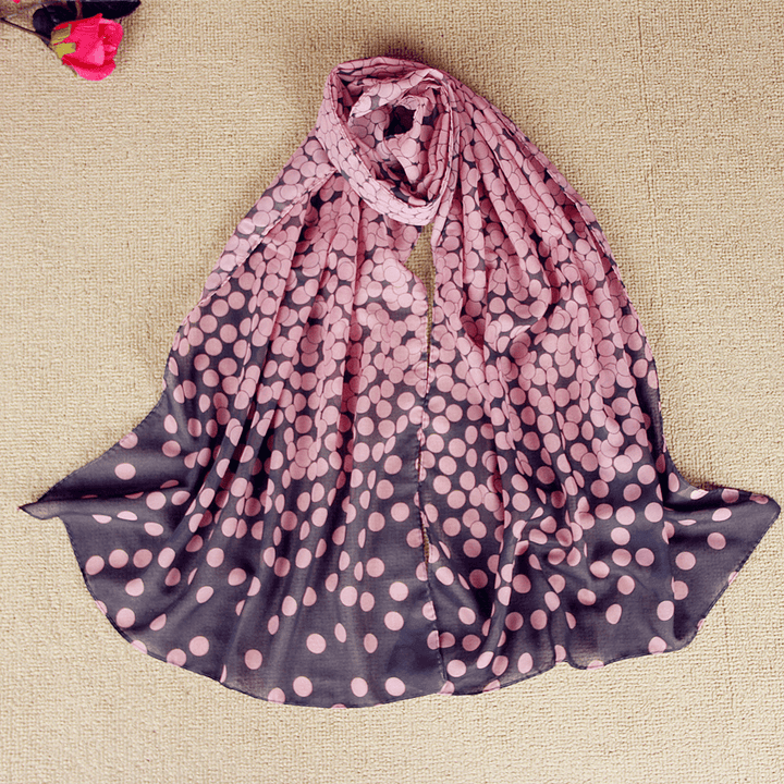 Ladies Chiffon Scarf Water Freezing Point