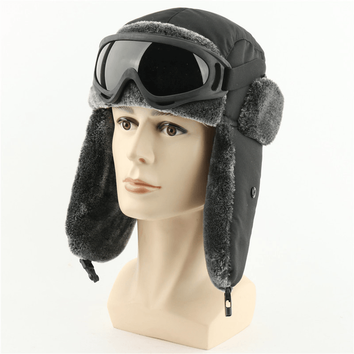 Windproof and Waterproof Outdoor Ski Hat Thickened