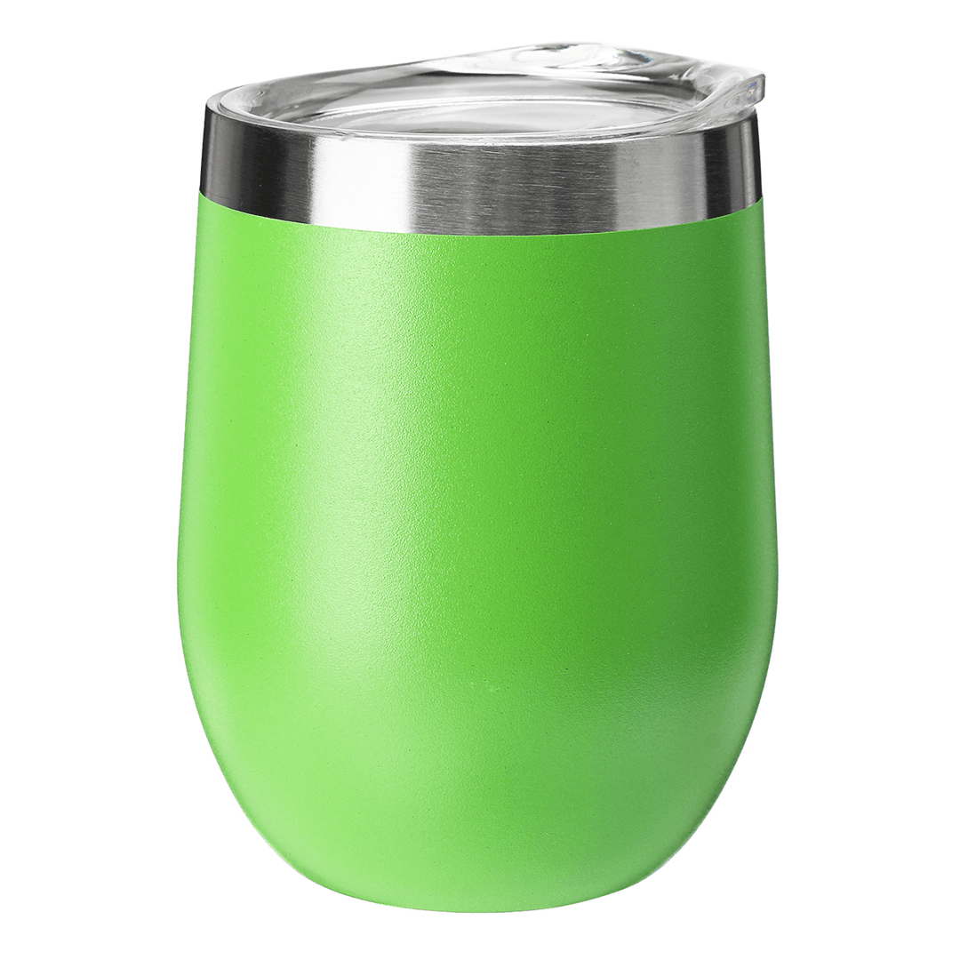 360ML Egg Vacuum Cup Cocktail W-Ine Glass 12Oz Stainless Steel Insulated Tumbler - MRSLM