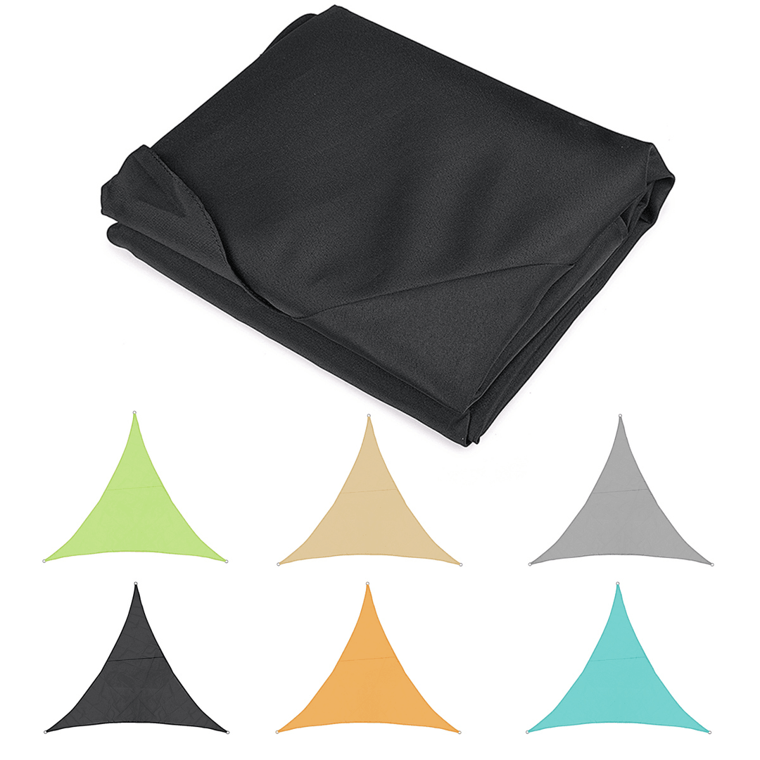 Triangle Outdoor Shade Sail Patio Suncreen Awning Garden Sun Canopy 98% UV Block