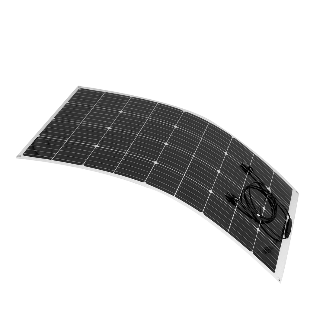 150W 18V Highly Flexible Monocrystalline Solar Panel Connector Car Boat Camping