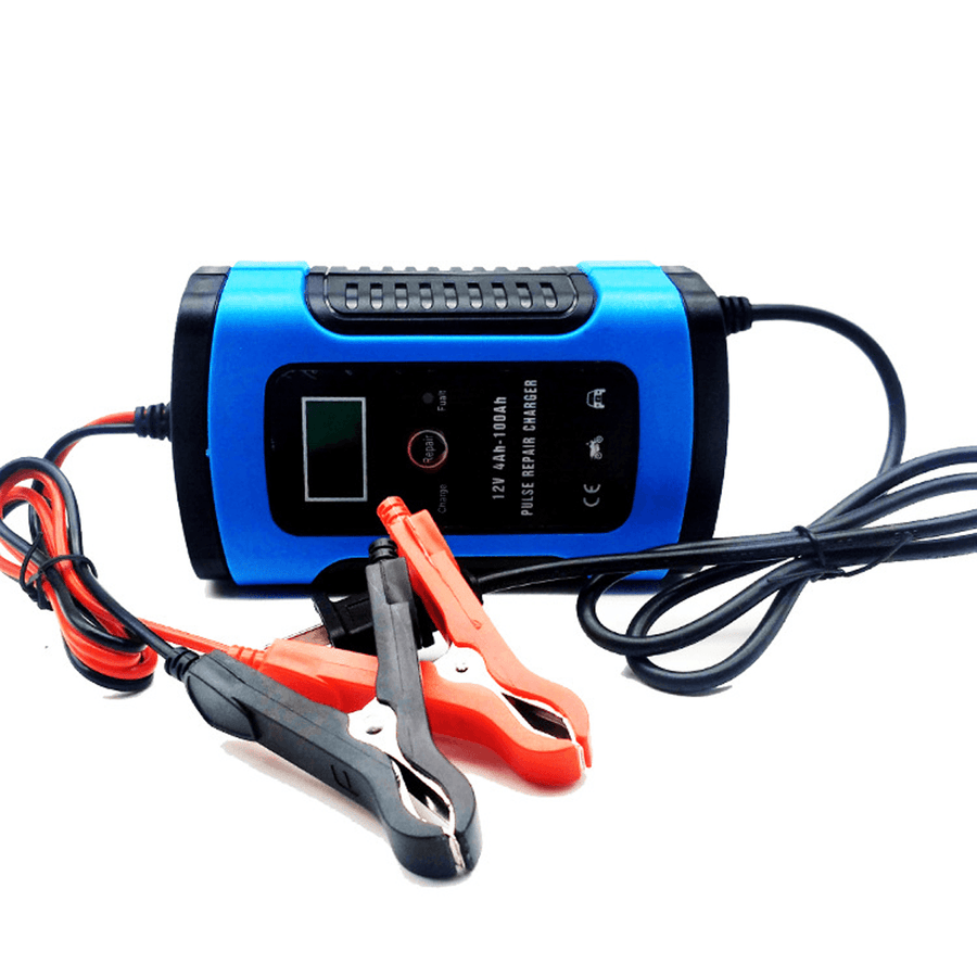 110-220V Car Battery Charger 12V 6A Smart Charging Battery Maintainer - MRSLM