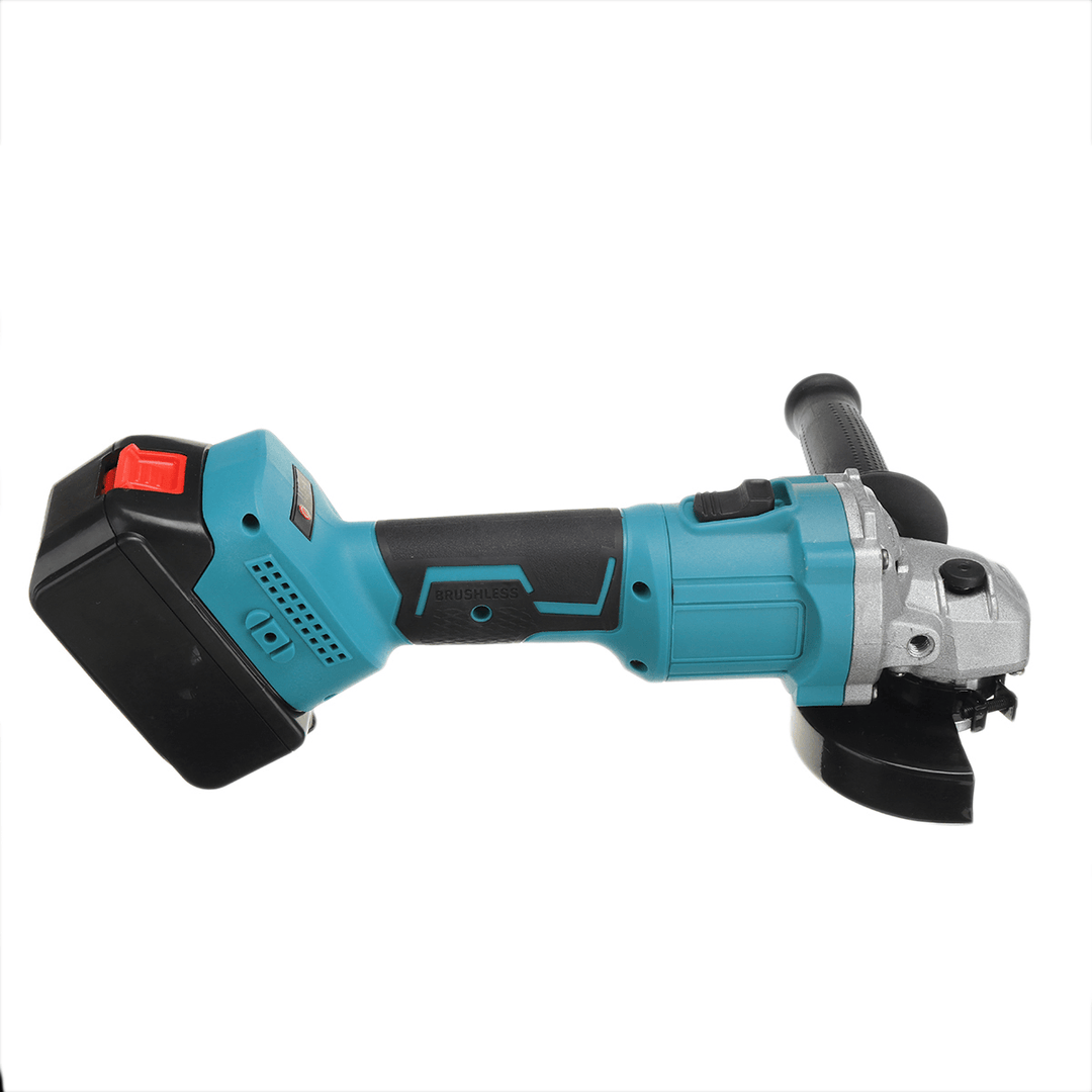 100Mm Brushless Cordless Angle Grinder 3 Gears Polishing Grinding Cutting Tool with Battery Also for for Makita 18V Battery