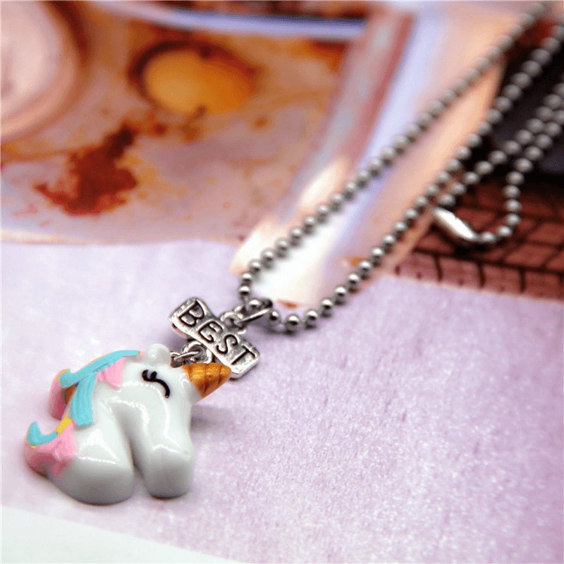 Unicorn BF Necklace Pendant