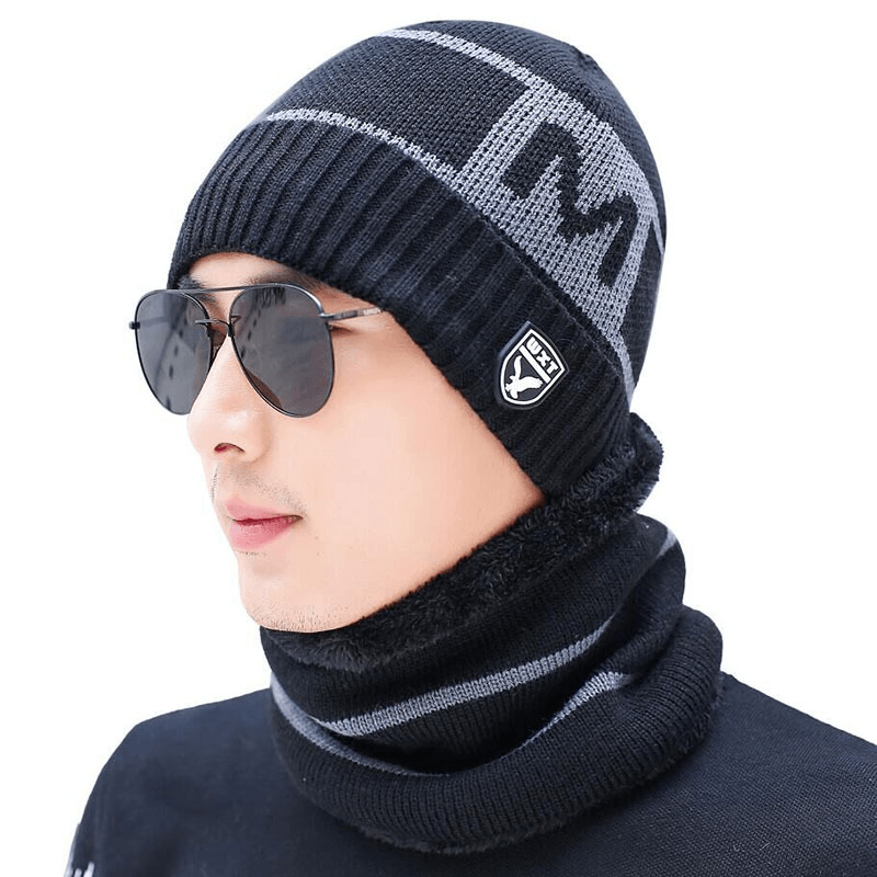 Fashion Simple Men'S Wool Knitted Hat