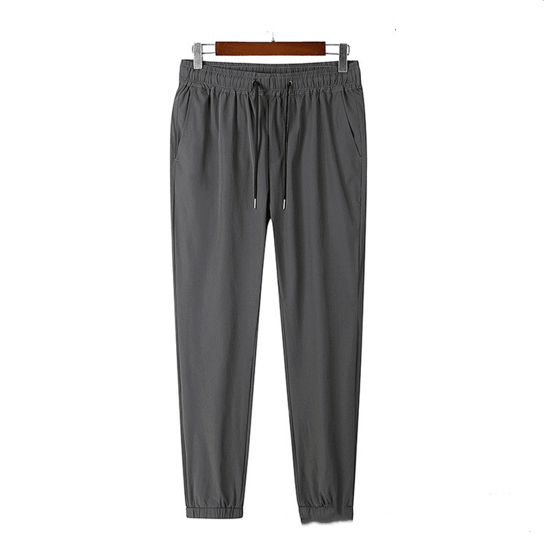 Men'S Ultra-Thin Fast Dry Ice Silk Casual Pants