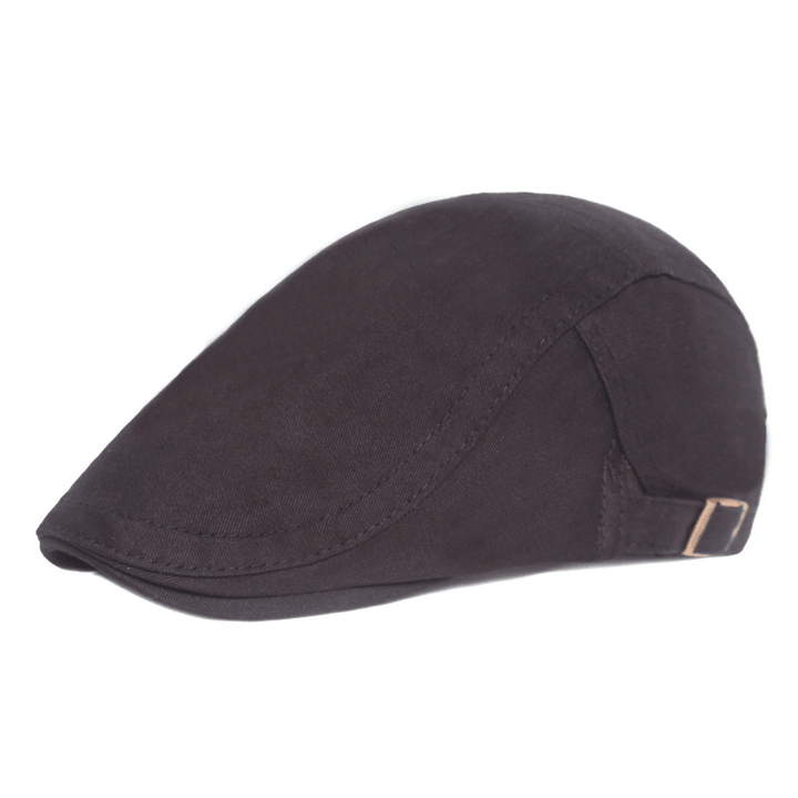 Solid Color Peaked Cap, Literary Youth Beret