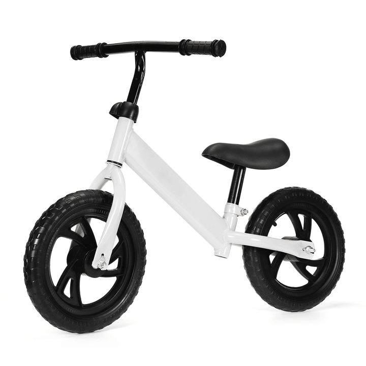 12Inch Kids Toddler No Pedal Balance Bike Adjustable Seat Walking Training Bicycle Kids Christmas Gift