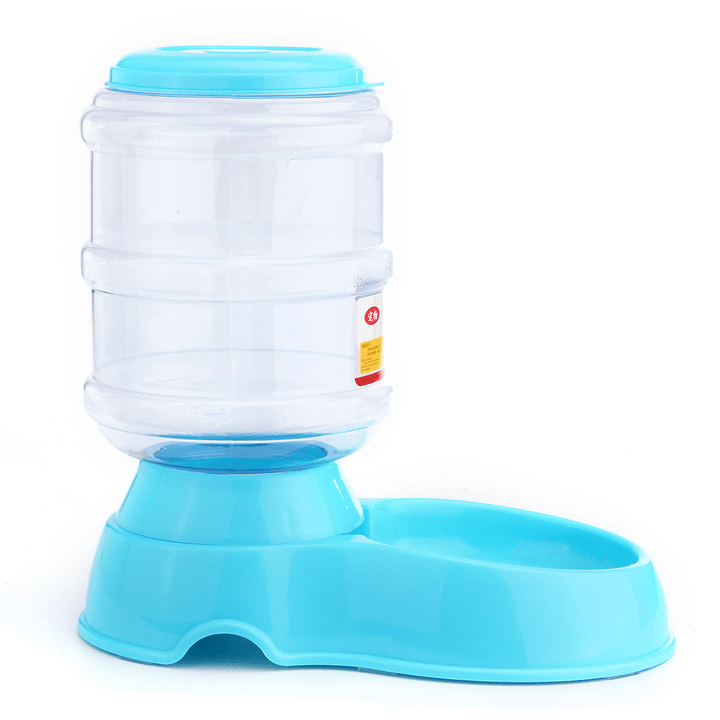 3.5L Automatic Pet Water Food Dispenser Dog Cat Large Feeder Pet Bowl