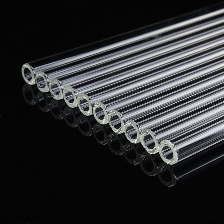 10Pcs 150X10X1.5Mm Length 150Mm OD 10Mm 1.5Mm Thick Wall Borosilicate Glass Blowing Tube Lab Factory School Home Tubes