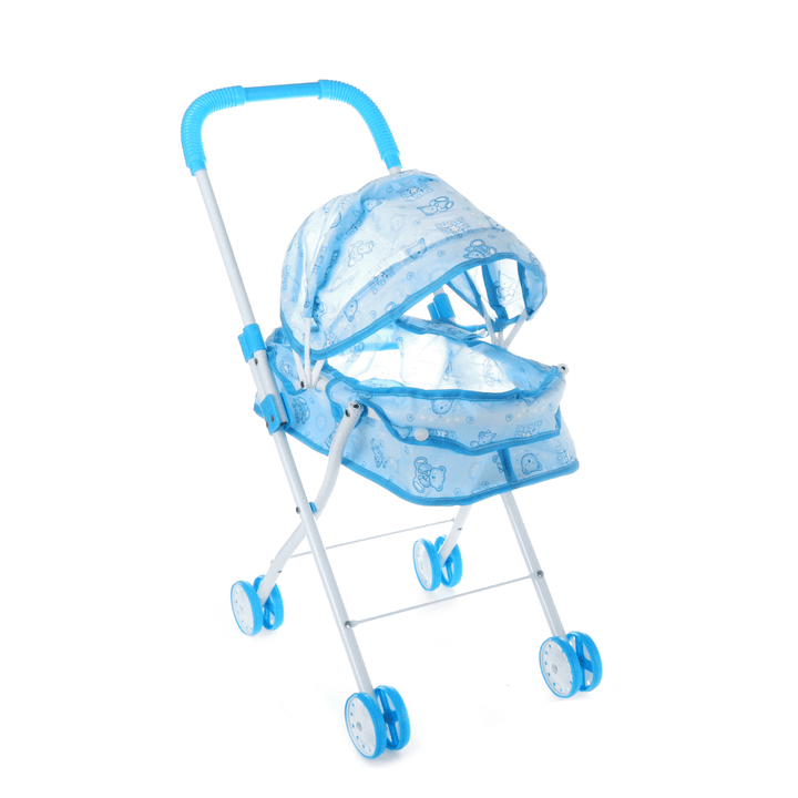 Baby Doll Stroller Folding Doll Trolley Children Walker Toys