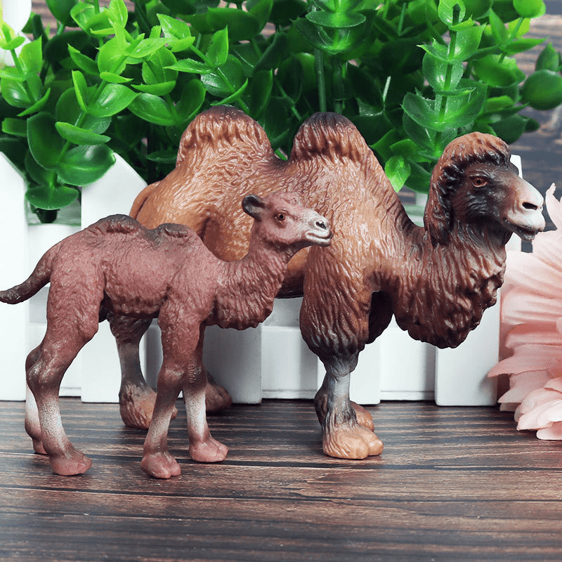 Simulation Wild Animal Model Toy Big Camel