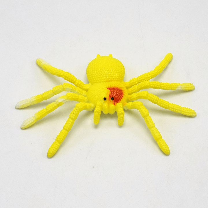 Color Soft Rubber Spider TPR Big Insect Model