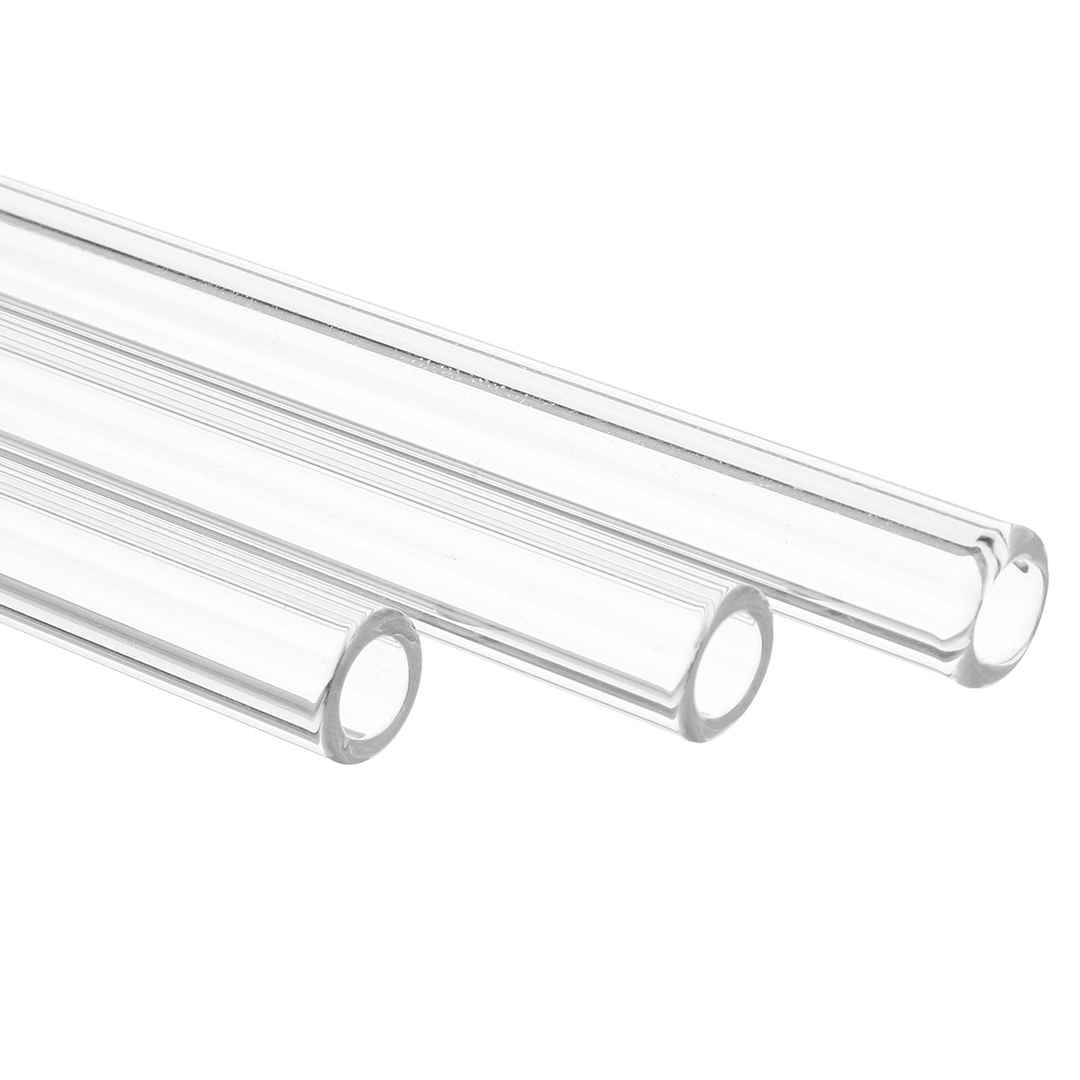 10Pcs 250Mm OD 7Mm 1Mm Thick Wall Borosilicate Glass Blowing Lab Tube