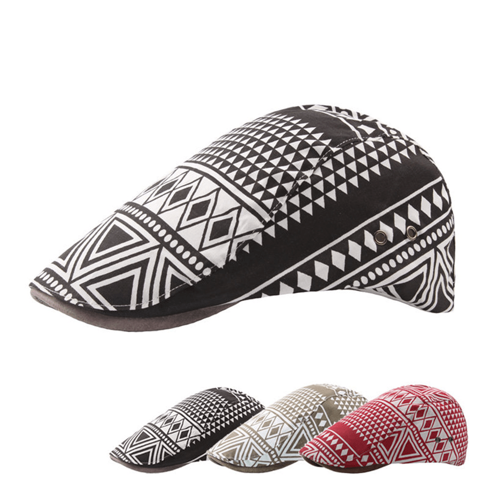 Women Summer Cotton Breathable Causal Beret Cap