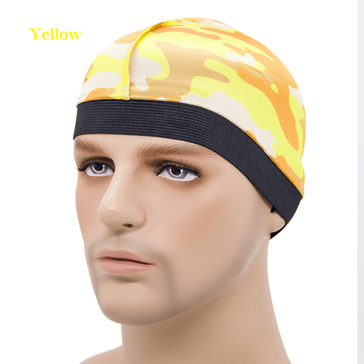 Elastic Solid Color Dome Hat