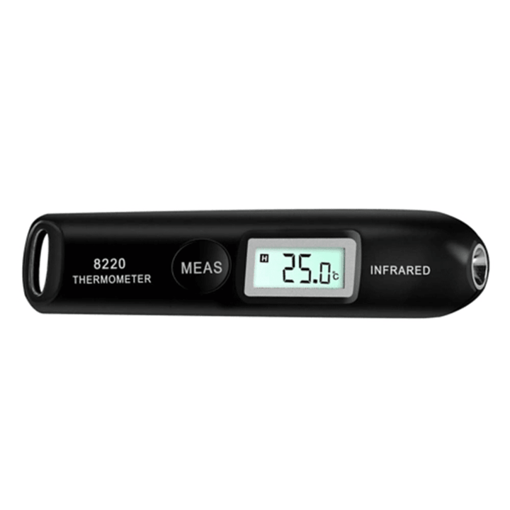 Mini Digital Infrared Temperature Detector Portable Temperature Measuring Pen with LCD Display Screen Compact for Body Temperature