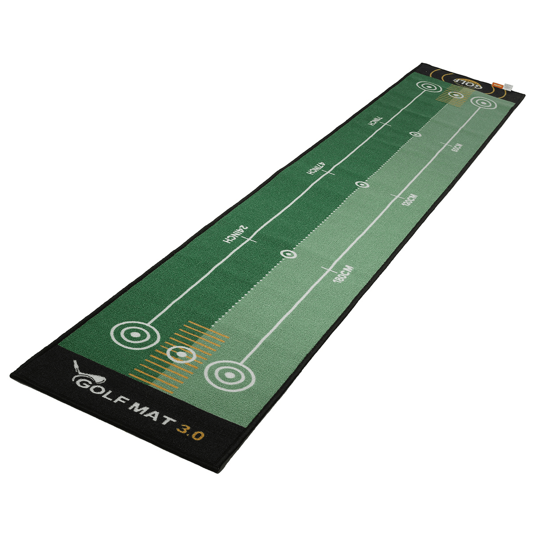 50X30Cm Golf Putting Mat Practice Carpet Practice Trainer Thickened Non-Slip Indoor Outdoor Park Golf - MRSLM